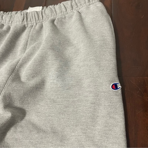 Champion Reverse Weave Joggers Women’s Large Grey Pockets - Picture 2 of 5